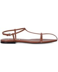 Jil Sander - Leather Sandals - Lyst