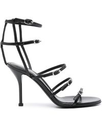 Alexander McQueen - Sandal With Cut-out Details - Lyst