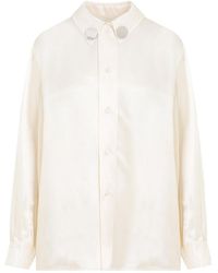 Jil Sander - Viscose Shirt - Lyst