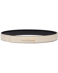 Tom Ford - Leather Slim T Belt - Lyst
