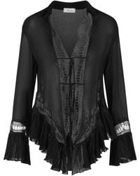 Blumarine - Viscose Shirt - Lyst