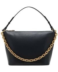 Emporio Armani - Leather Medium Hobo Bag - Lyst