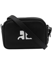 Courreges - Leather Top Handle Bag - Lyst