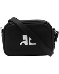 Courreges - Leather Top Handle Bag - Lyst