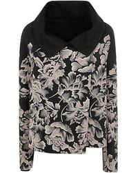Ibrigu - Double Print & Embroidered Jacket - Lyst