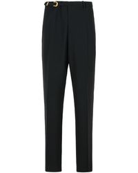 Versace - Straight-Leg Wool Blend Pants - Lyst