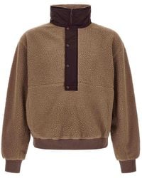 Entire studios - System Half Zip Fleece Fleece Sweatshirt - Lyst
