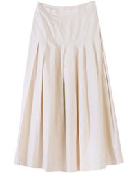 Paul Smith - Long Pleated Skirt - Lyst