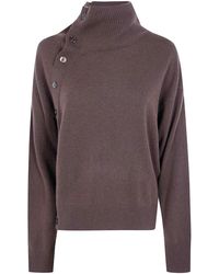 Seventy - Wool Cashmere Blend Turtle Neck Sweater - Lyst