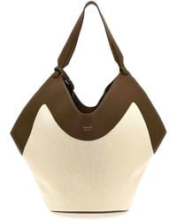 KHAITE - Medium Lotus Tote Shopping Bag - Lyst