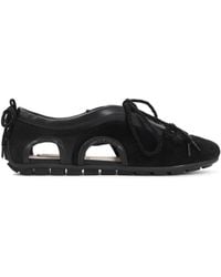 Simone Rocha - Cutout Ballerina Grip Trained Sneakers - Lyst