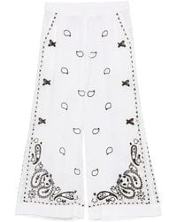 P.A.R.O.S.H. - Embroidery Trousers - Lyst