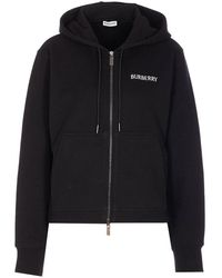 Burberry - Harper Zip Hoodie - Lyst