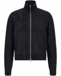 Tom Ford - Two-Material Cardigan - Lyst