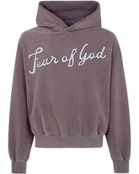 Fear Of God - 26 Classic Fit Half Raglan Hoodie - Lyst