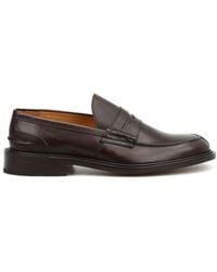 Tricker's - James Leather Penny Loafers - Lyst