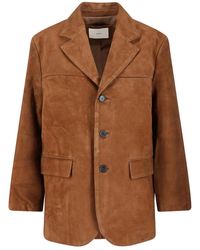 DUNST - Suede Jacket - Lyst