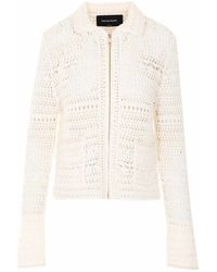 Fabiana Filippi - Knitted Jacket With Frontal Zip Closure - Lyst
