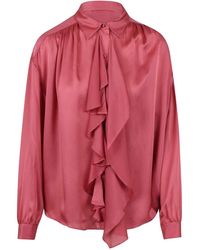Ulla Johnson - Camicetta Di Seta Gesture - Lyst