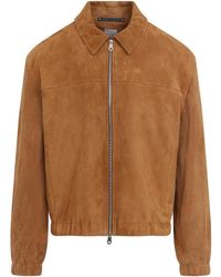 Paul Smith - Oversized Leather Jacket - Lyst