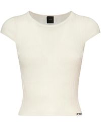Pinko - Tambora Ribbed Sweater - Lyst