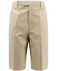 Ferragamo - Cotton Bermuda Shorts - Lyst