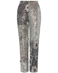Maison Margiela - Trousers With Details - Lyst