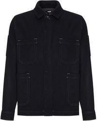C.P. Company - Wool Felt Overshirt - Lyst