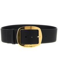Dolce & Gabbana - Maxi Buckle Belt - Lyst