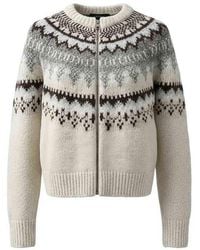 Closed - Cardigan Cropped Zip - Lyst