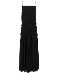 Jacquemus - Abiha Gathered Jersey Midi Dress - Lyst
