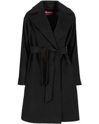 Max Mara - Wool Dressing Gown Coat - Lyst