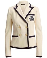 Ralph Lauren - Knit-Blazer/Sport Coat-Str Sportswear Piqu - Lyst