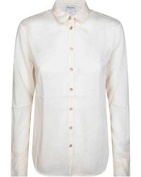 forte_forte - Camicia Cotton Silk Voile Regular - Lyst