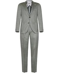 Lardini - Light Gray Suit - Lyst