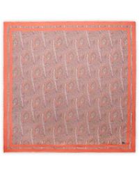 Etro - Modal Shawl With Floral Paisley Pattern - Lyst