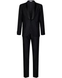 Boglioli - Virgin Wool Tuxedo Suit - Lyst