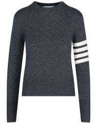 Thom Browne - 4-Bar Cashmere Sweater - Lyst