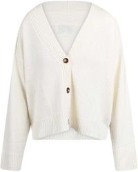 Loulou de Saison - Kaia Ribbed Cashmere Cardigan - Lyst