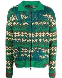 ANDERSSON BELL - 'Submerge Nordic' Zip-Up Cardigan - Lyst