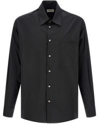 Lemaire - Cotton And Silk Shirt - Lyst