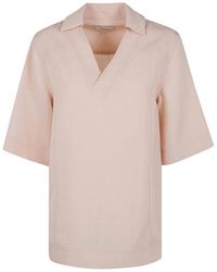 Loulou de Saison - Ermo Oversized Polo Shirt - Lyst
