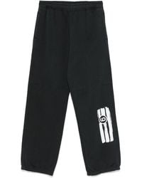 MM6 by Maison Margiela - Logo Cotton Sweatpants - Lyst