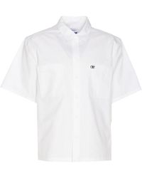 Off-White c/o Virgil Abloh - Ow Logo Summer Shirt - Lyst