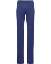 Incotex - Tailored Cotton Trousers - Lyst