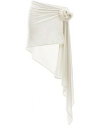 Magda Butrym - Asymmetrical Mini Skirt - Lyst