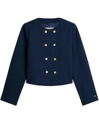 Tommy Hilfiger - Preppy Texture Lady Jacket - Lyst