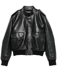 Tom Ford - Leather Outerwear - Lyst