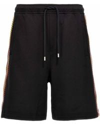 Lanvin - Side Curb Bermuda Shorts - Lyst