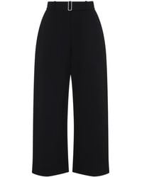 Studio Nicholson - Chatto Belted Round Leg Pants - Lyst